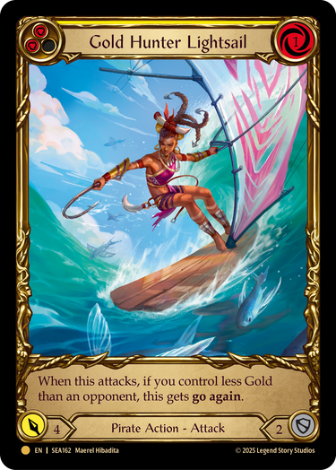 Gold Hunter Lightsail (Treasure Pack)